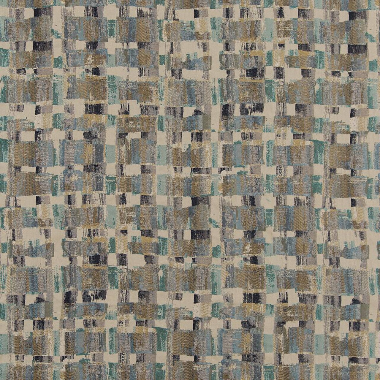Upholstery Fabric - Aqua & Teal,Blue,Green Abstract & Geometric,Small Scale Upholstery Fabric 54 Inches"